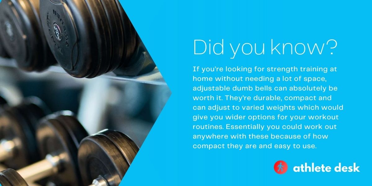 Best adjustable dumb bells
