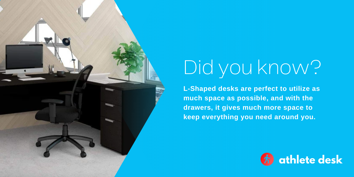 Top 5 Best L Shaped Desks With Drawers