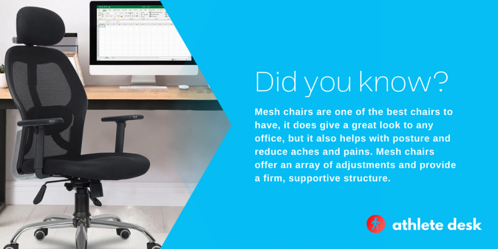 How to Clean Mesh Chairs Athlete Desk