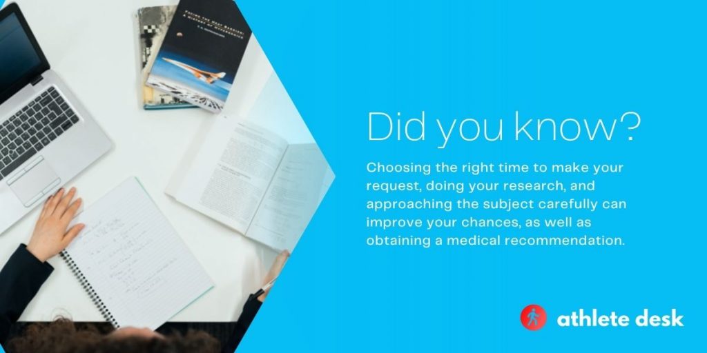 Can I Request a Standing Desk at Work? Athlete Desk