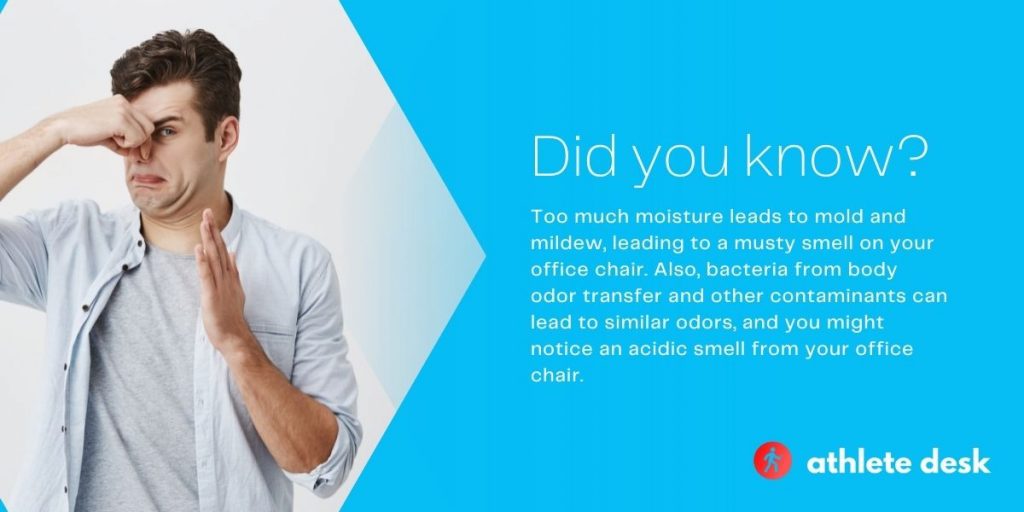 How to Clean Smells and Odors Out of Office Chairs? Athlete Desk