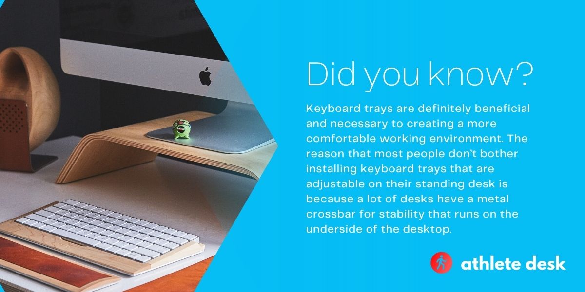 How to Install a Keyboard Tray on a Standing Desk
