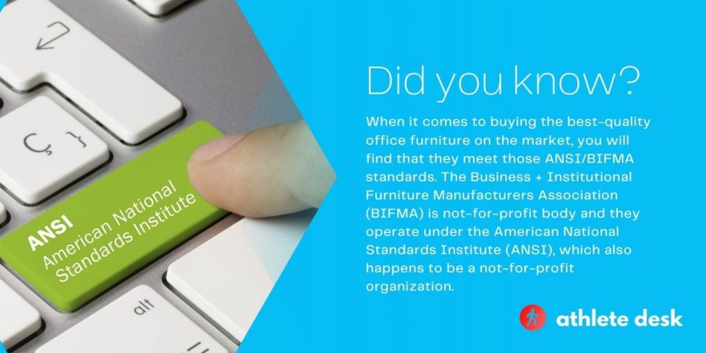 What Is ANSI/BIFMA? Does it Matter for Standing and Treadmill Desks?