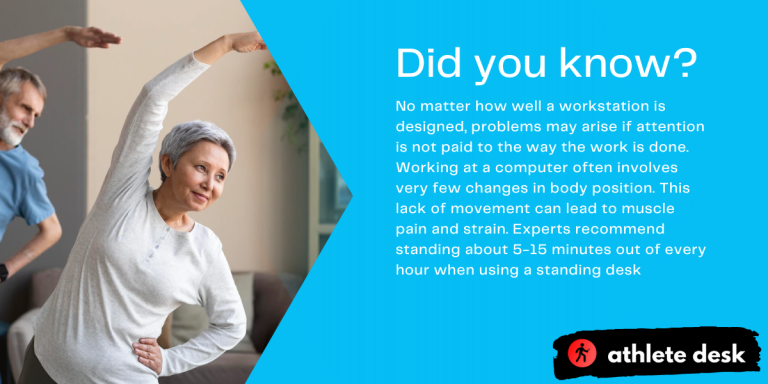 Top Best Standing Desk Exercises (FULL Guide) - Athlete Desk